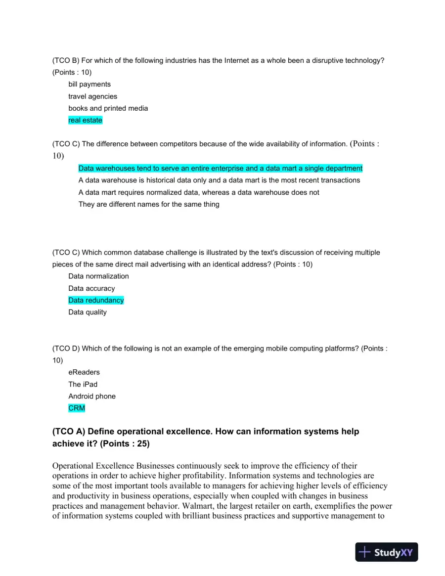 Information Systems and Technology: Business Impact and Application, page 3