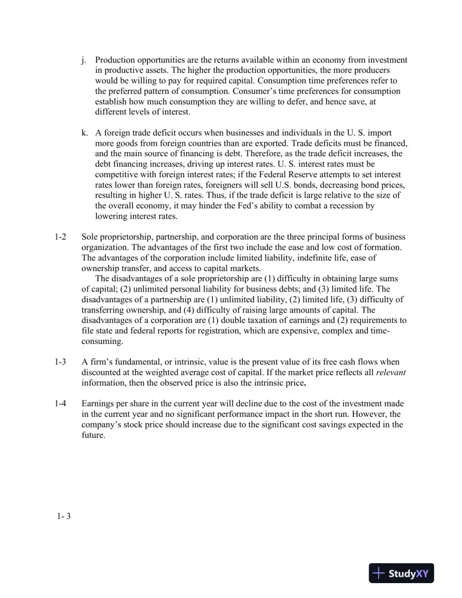 Solution Manual For Corporate Finance: A Focused Approach, 7th Edition, page 4