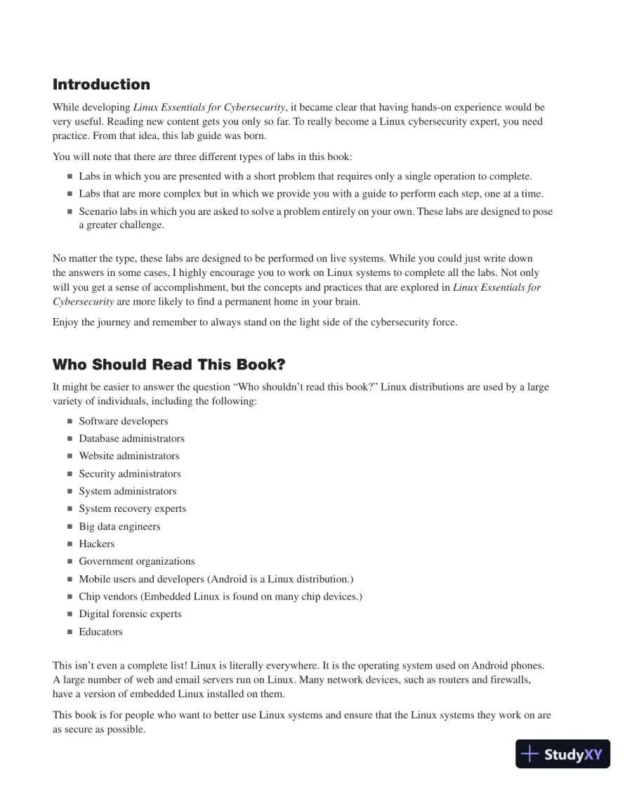 Solution Manual for Linux Essentials for Cybersecurity Lab Manual, page 14