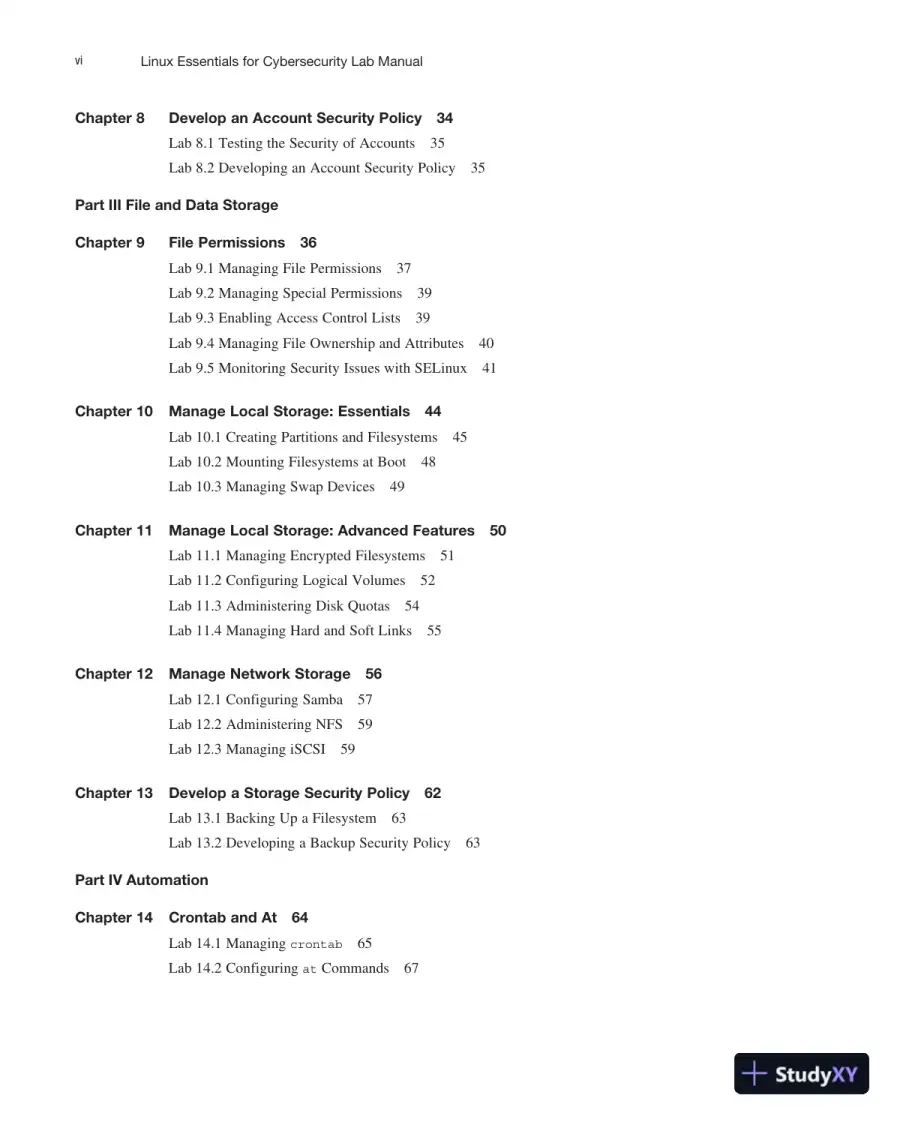Solution Manual for Linux Essentials for Cybersecurity Lab Manual, page 6