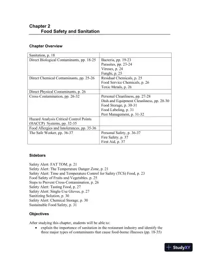 On Cooking: A Textbook of Culinary Fundamentals, 6th Edition Solution Manual - Page 10 preview image