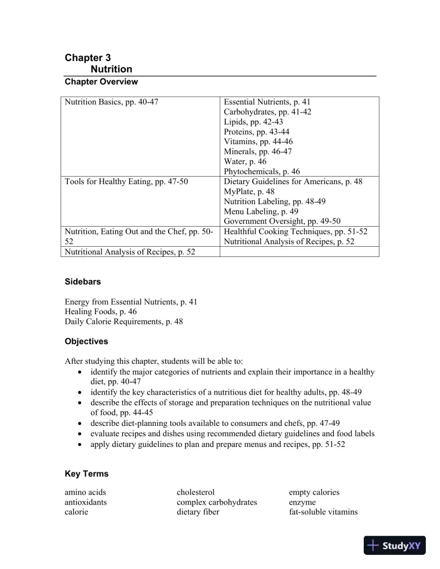 On Cooking: A Textbook of Culinary Fundamentals, 6th Edition Solution Manual, page 14
