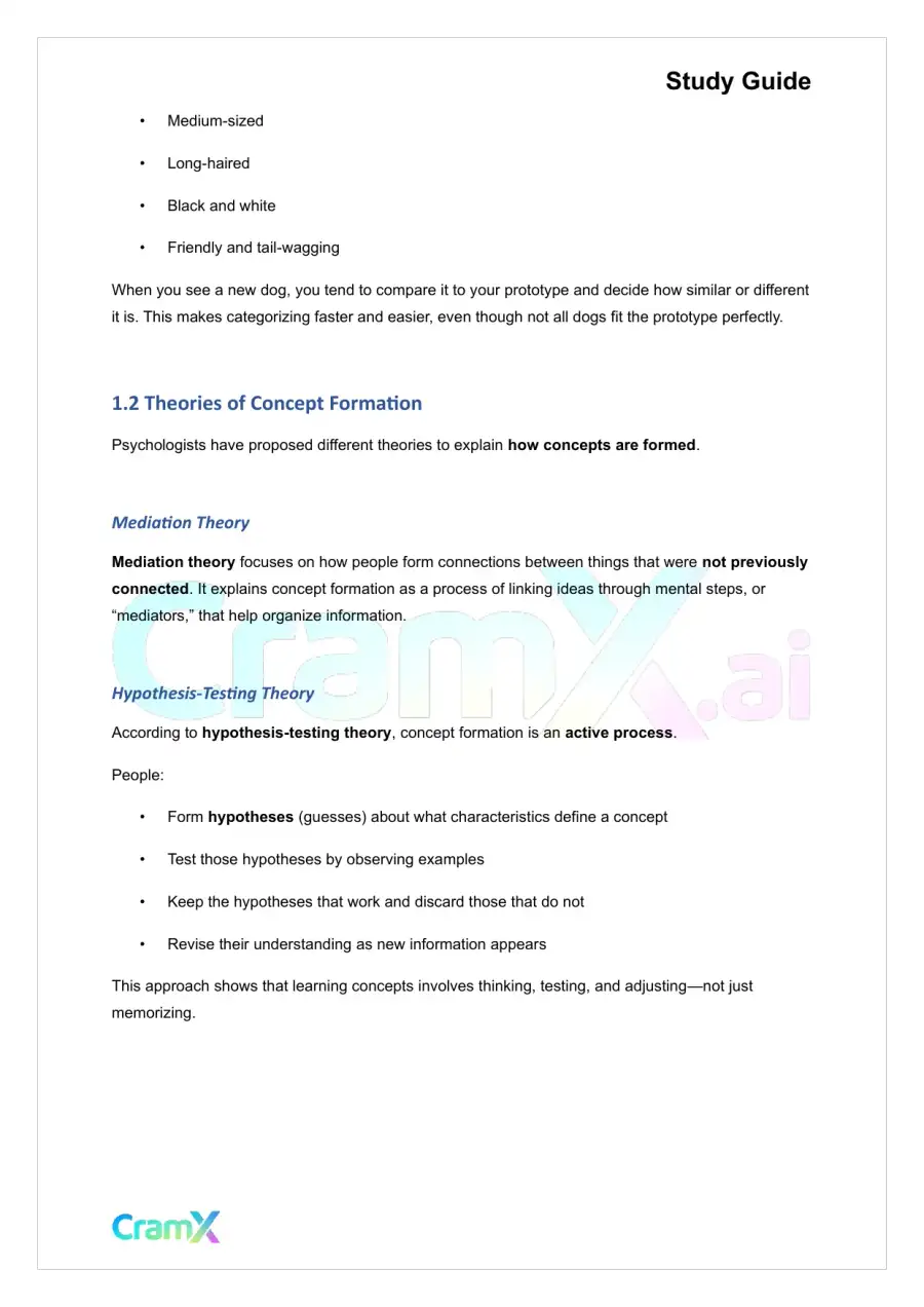 Psychology - Psychology Cognition and Language, page 2