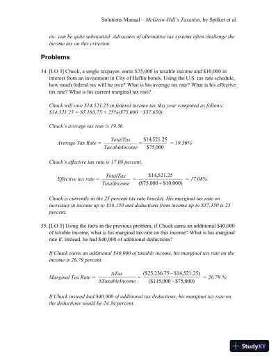McGraw-Hill's Taxation of Individuals 2017, 8th Edition Solution Manual - Page 11 preview image