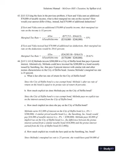 McGraw-Hill's Taxation of Individuals 2017, 8th Edition Solution Manual - Page 15 preview image