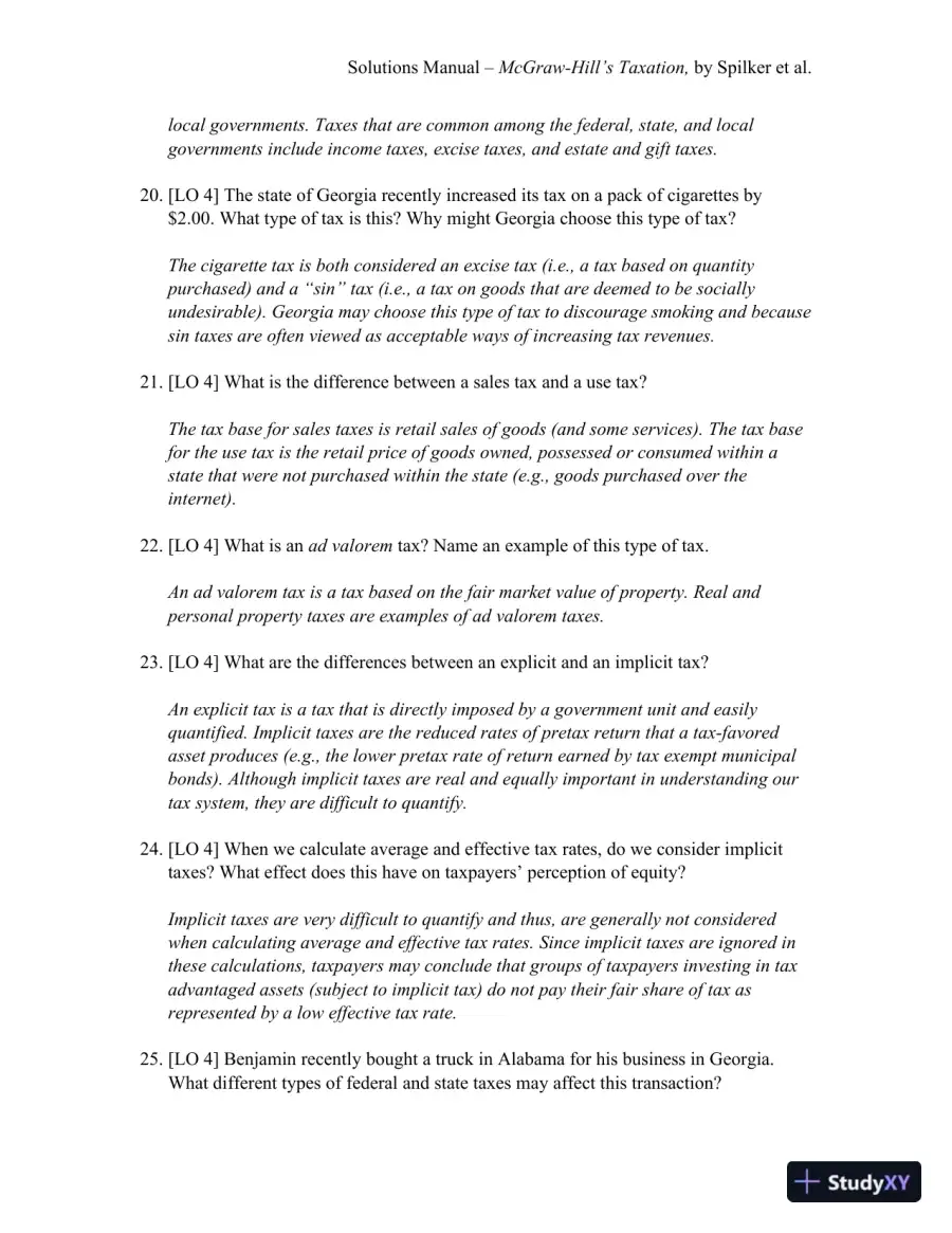 McGraw-Hill's Taxation of Individuals 2017, 8th Edition Solution Manual, page 7