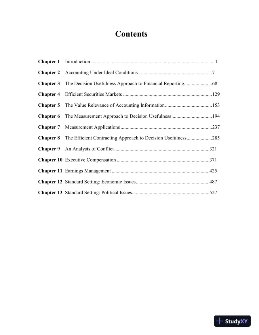 Solution Manual for Financial Accounting Theory, 7th Edition, page 3