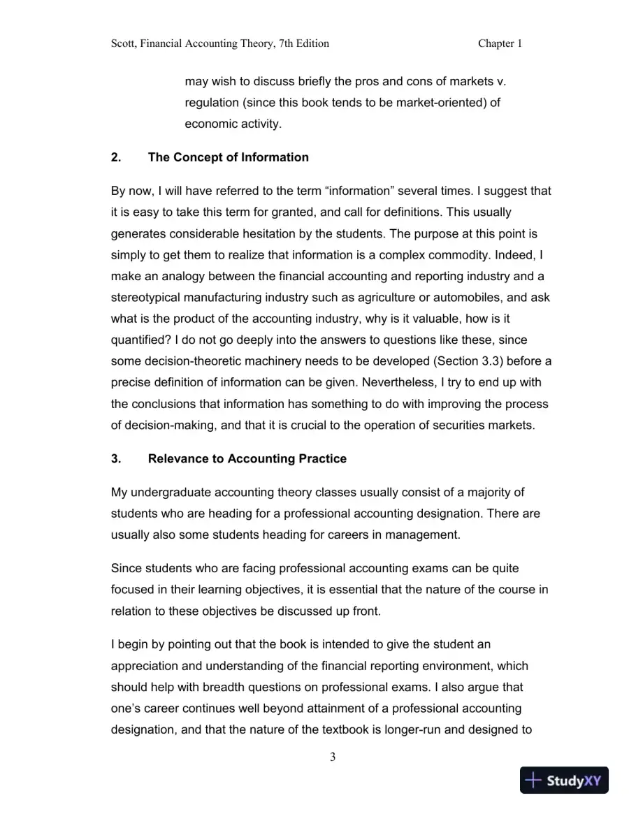 Solution Manual for Financial Accounting Theory, 7th Edition, page 6