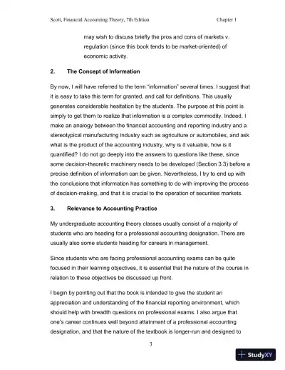 Solution Manual for Financial Accounting Theory, 7th Edition - Page 6 preview image