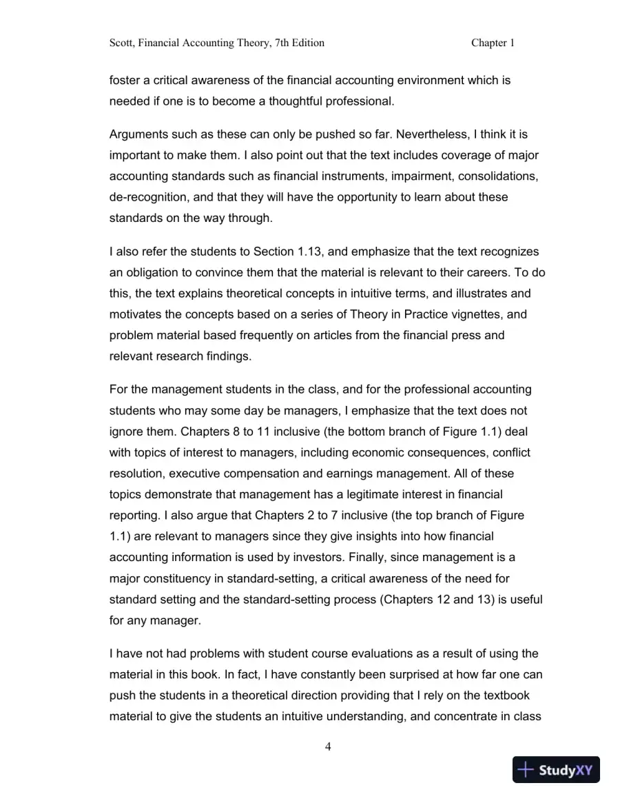 Solution Manual for Financial Accounting Theory, 7th Edition, page 7