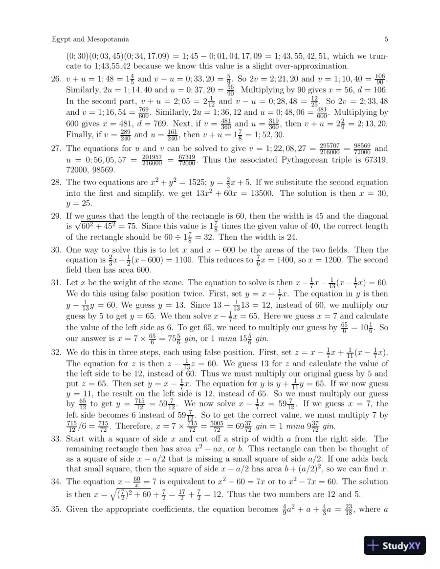Solution Manual for A History of Mathematics, 3rd Edition, page 6