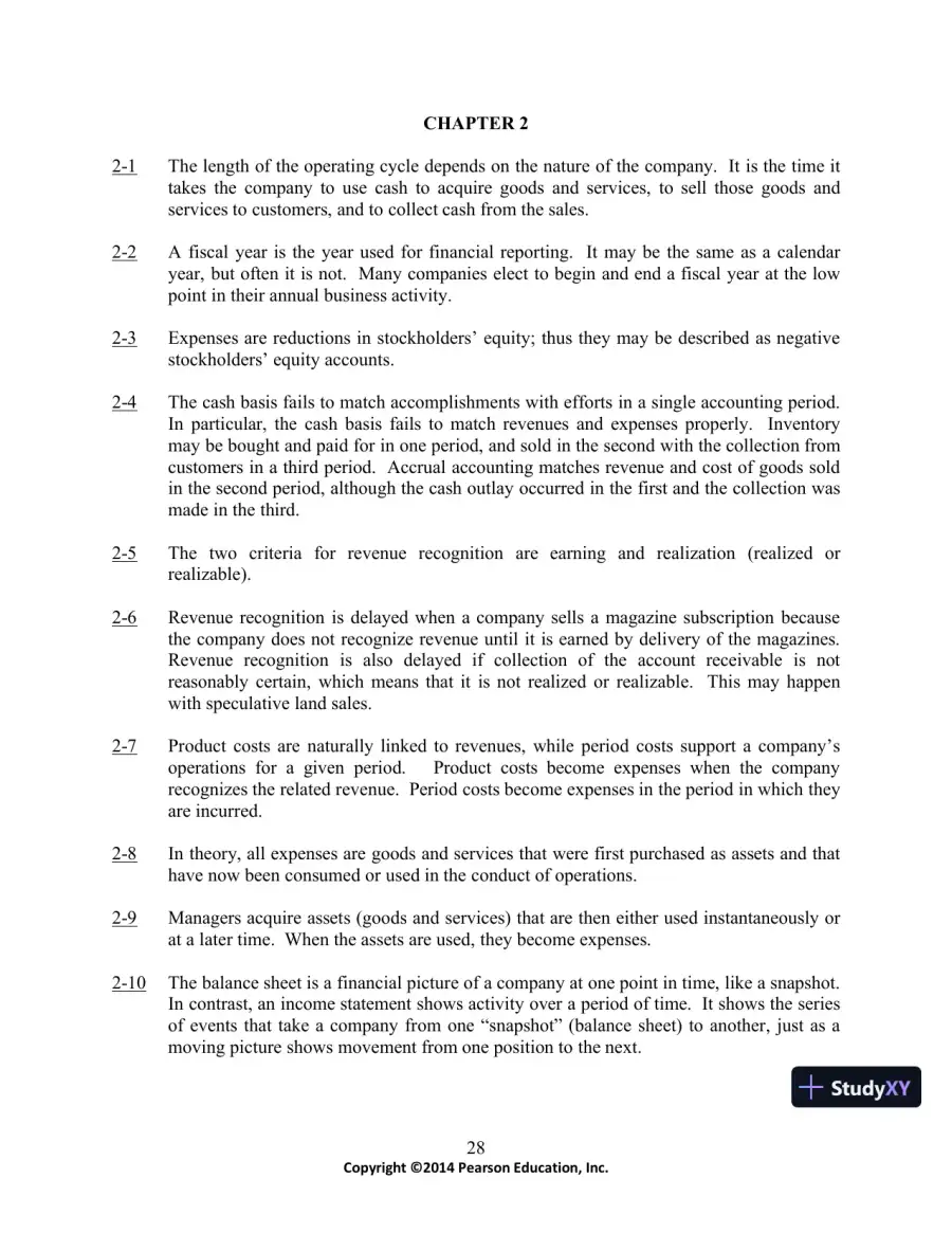 Introduction to Financial Accounting, 11th Edition Solution Manual, page 29