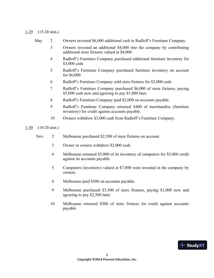 Introduction to Financial Accounting, 11th Edition Solution Manual, page 7