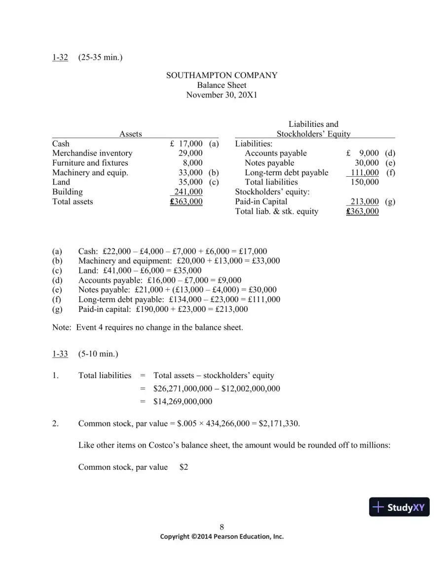 Introduction to Financial Accounting, 11th Edition Solution Manual, page 9