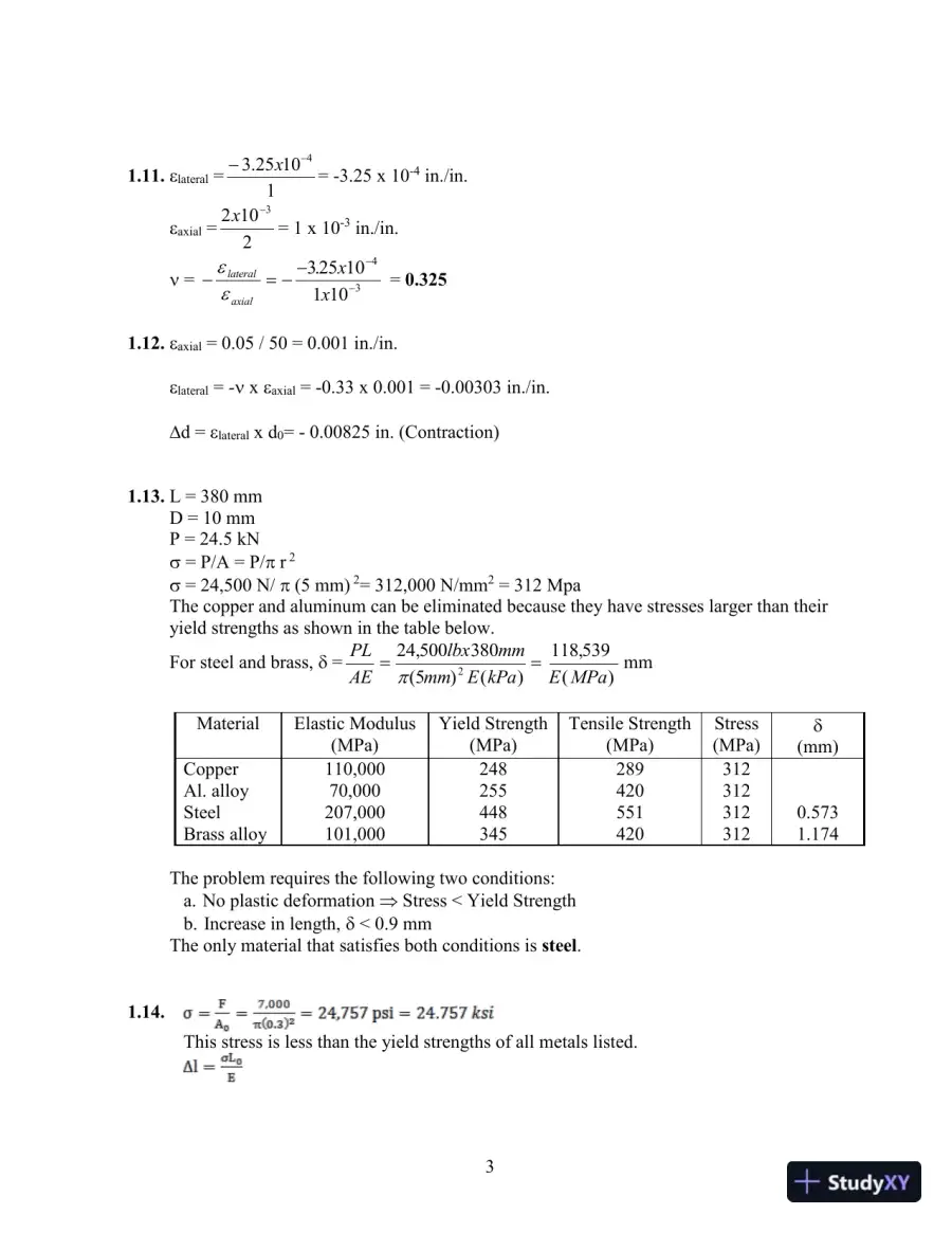 Solution Manual for Materials for Civil and Construction Engineers, 4th Edition, page 5