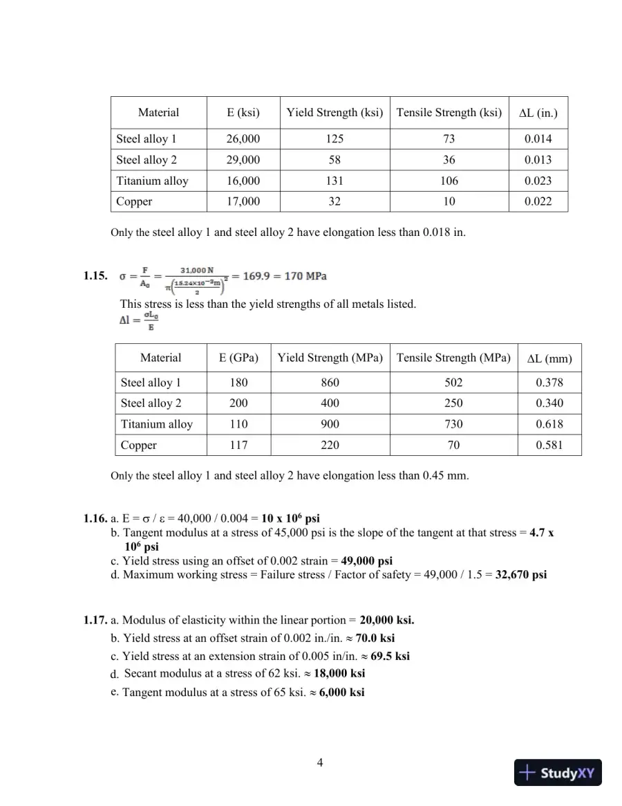 Solution Manual for Materials for Civil and Construction Engineers, 4th Edition, page 6