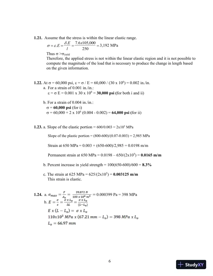 Solution Manual for Materials for Civil and Construction Engineers, 4th Edition, page 8