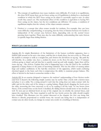 Physics For The Life Sciences , 2nd UK Ed. Edition Class Notes - Page 16 preview image