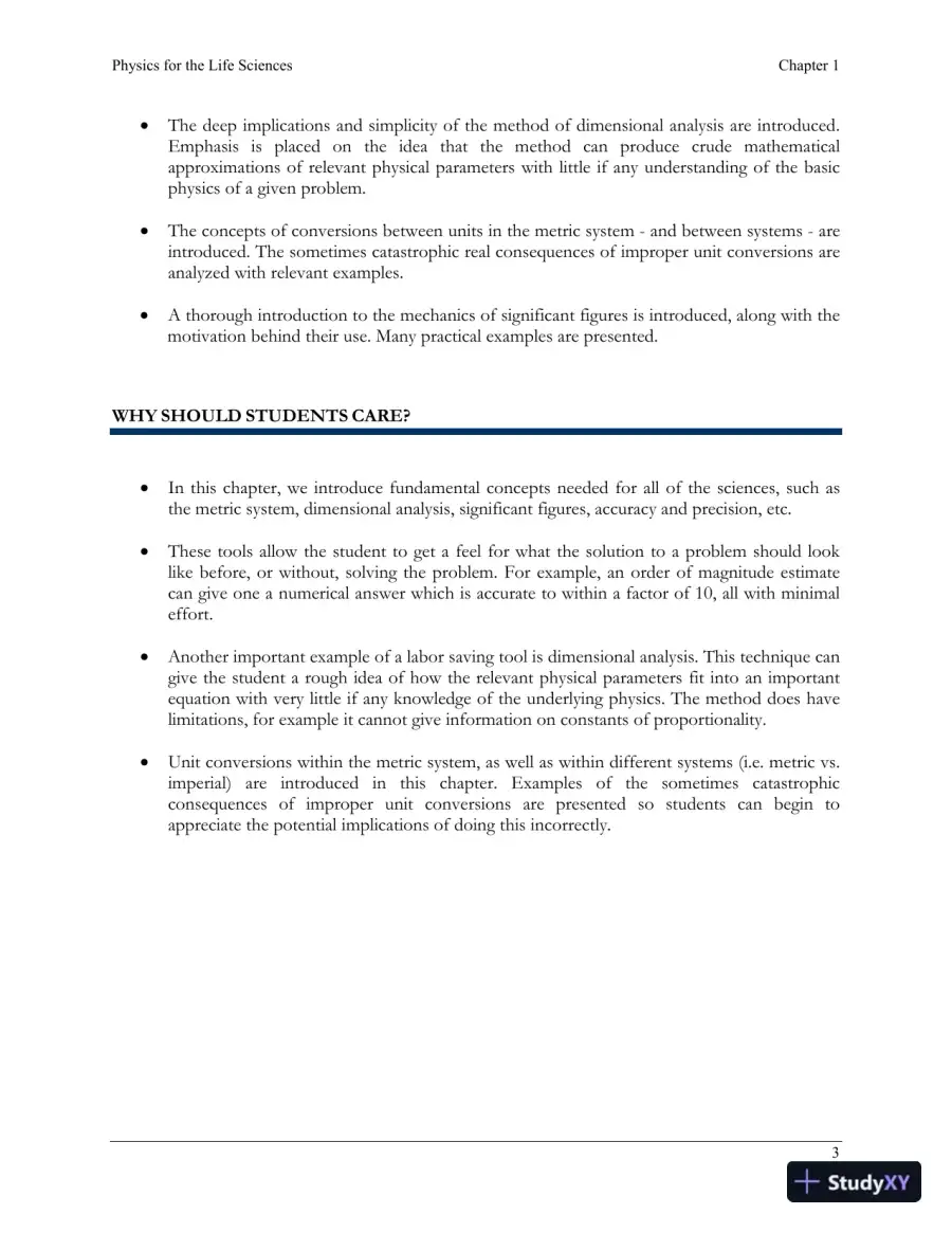 Physics For The Life Sciences , 2nd UK Ed. Edition Class Notes, page 4