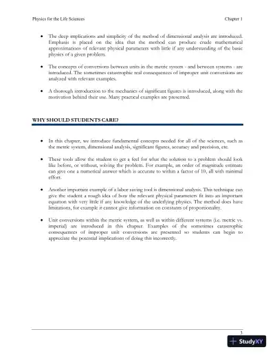 Physics For The Life Sciences , 2nd UK Ed. Edition Class Notes - Page 4 preview image
