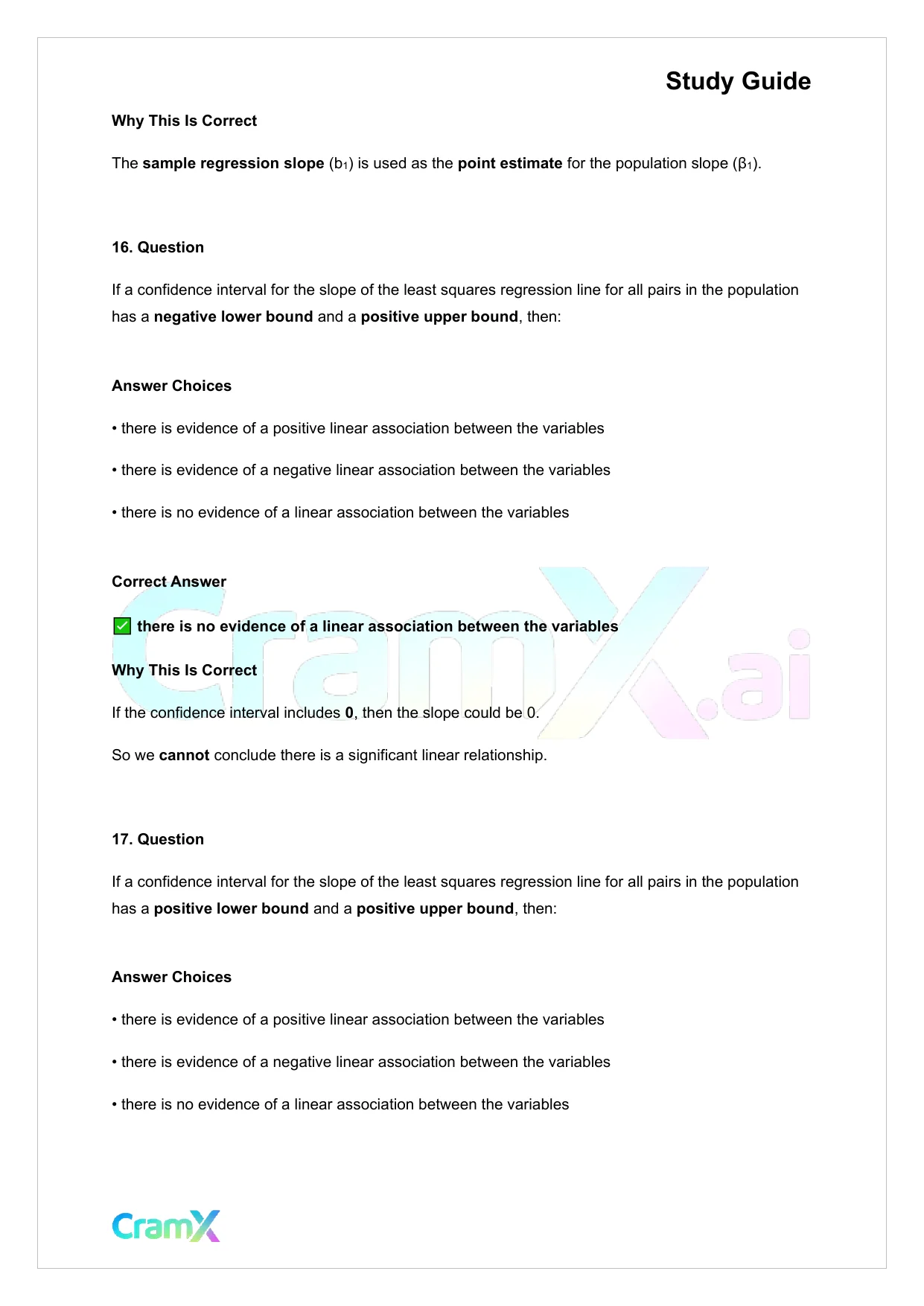 Statistics - Bivariate Relationships - Page 10 preview image