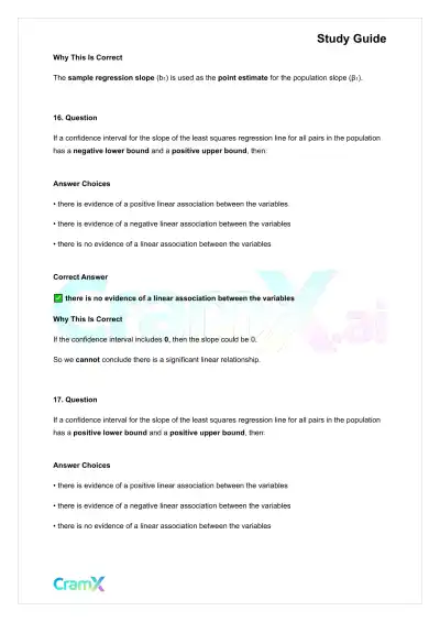 Statistics - Bivariate Relationships - Page 10 preview image