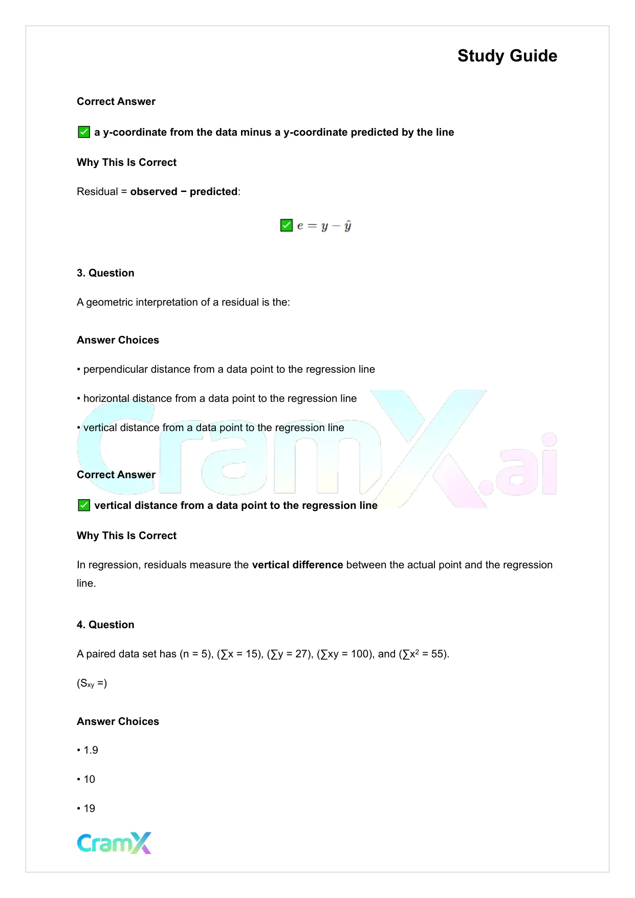Statistics - Bivariate Relationships - Page 2 preview image