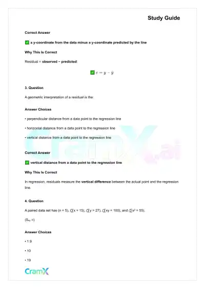 Statistics - Bivariate Relationships - Page 2 preview image