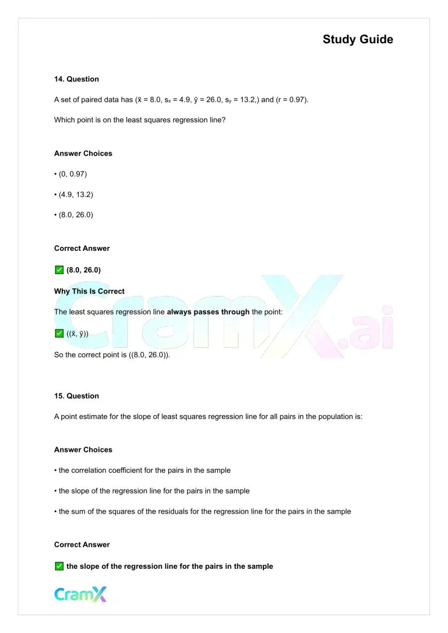 Statistics - Bivariate Relationships, page 9