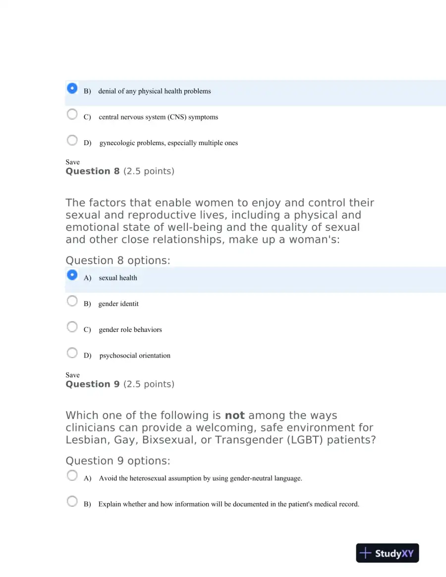 2020 NSG6430 Pharmacology Final Exam With Answers (100 Solved Questions), page 6