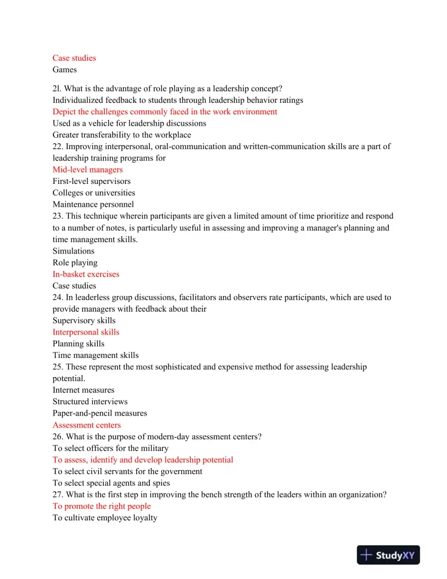 BAM550 Comprehensive Leadership Assessment: Theories, Practices, and Managerial Challenges, page 5