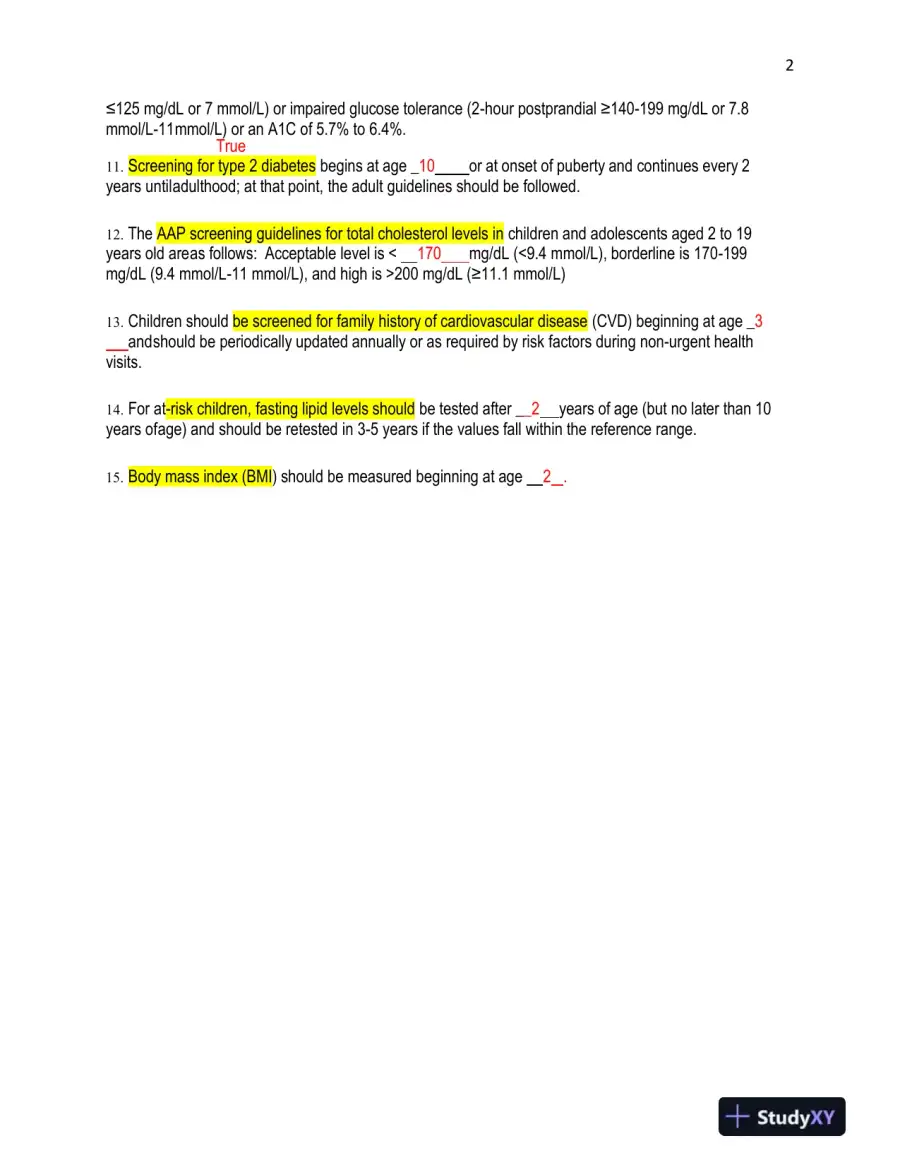 2022-2023 NR602 Pharmacology Final Exam With Answers (129 Solved Questions), page 3