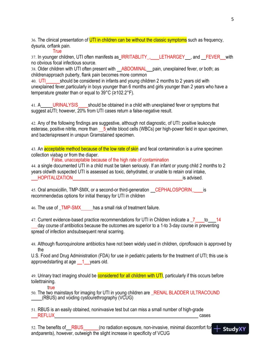 2022-2023 NR602 Pharmacology Final Exam With Answers (129 Solved Questions), page 6