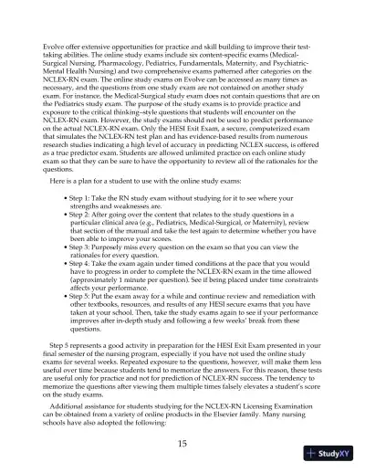 HESI Comprehensive Review for the NCLEX-RN Examination 6th Edition (2019) - Page 14 preview image