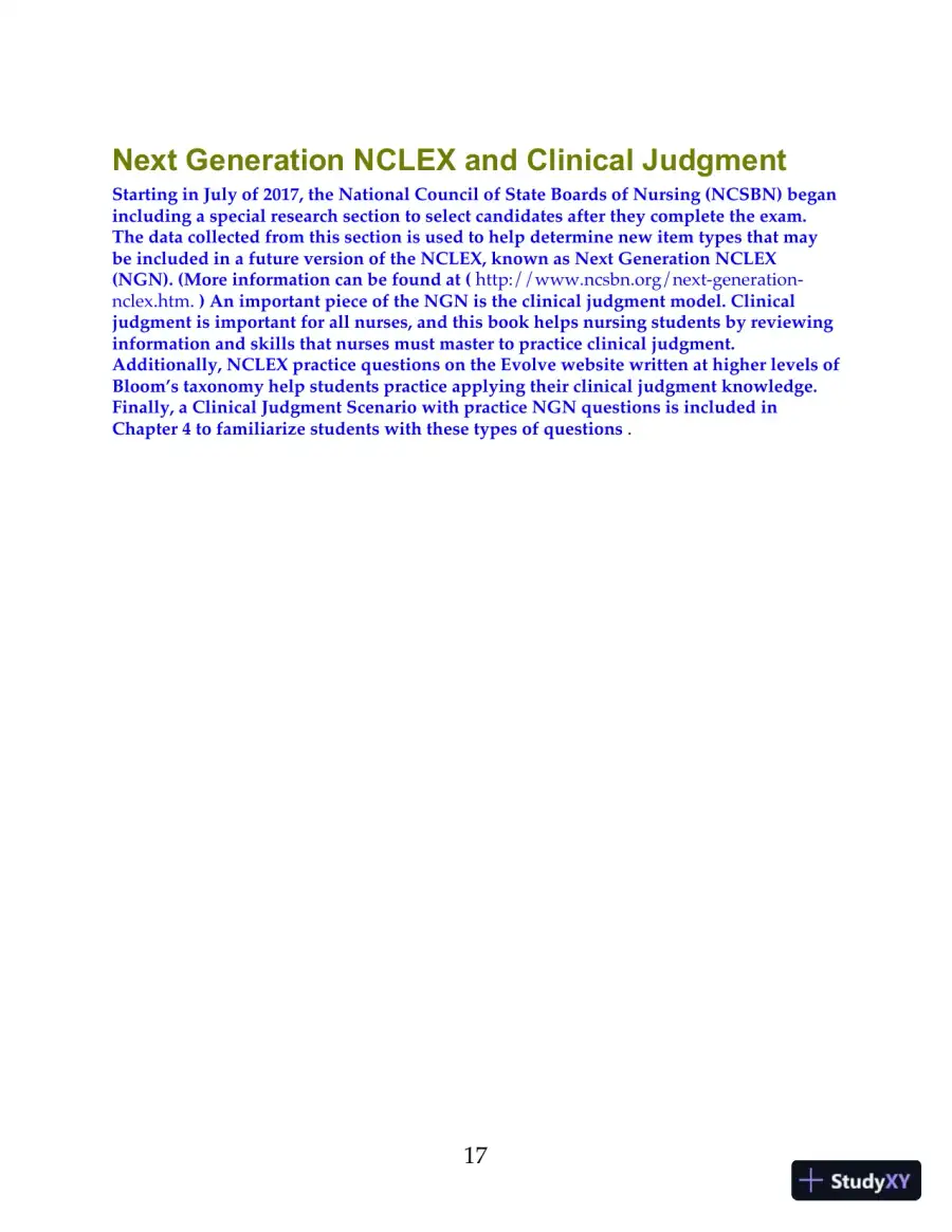 HESI Comprehensive Review for the NCLEX-RN Examination 6th Edition (2019), page 16