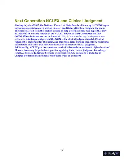 HESI Comprehensive Review for the NCLEX-RN Examination 6th Edition (2019) - Page 16 preview image