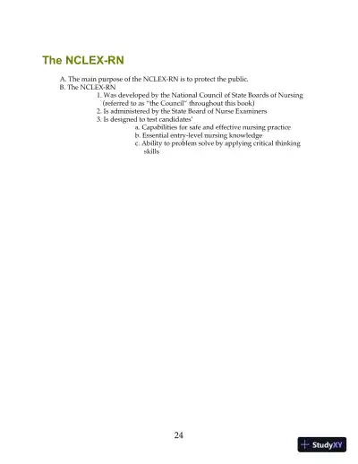 HESI Comprehensive Review for the NCLEX-RN Examination 6th Edition (2019) - Page 23 preview image