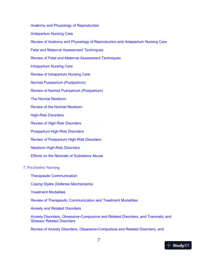 HESI Comprehensive Review for the NCLEX-RN Examination 6th Edition (2019) - Page 8 preview image