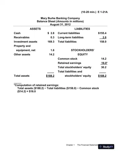 Financial Accounting, 9th Edition Solution Manual - Page 12 preview image