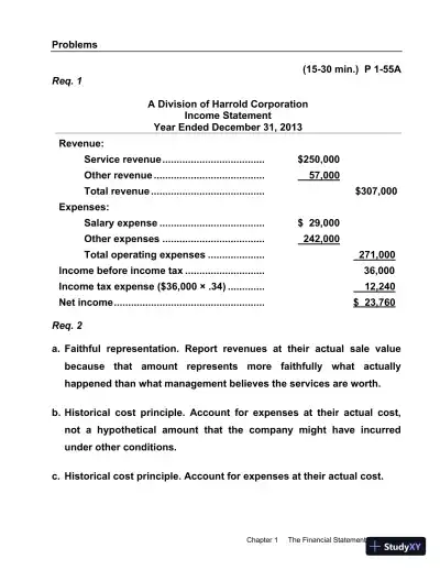 Financial Accounting, 9th Edition Solution Manual - Page 28 preview image