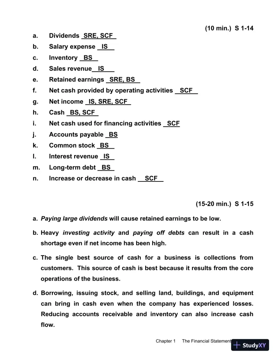 Financial Accounting, 9th Edition Solution Manual, page 8