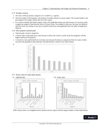 Solution Manual for Statistics: The Art and Science of Learning from Data, 5th Edition - Page 13 preview image