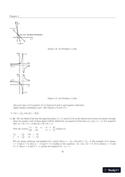 Solution Manual for Linear Algebra with Applications, 5th Edition - Page 12 preview image