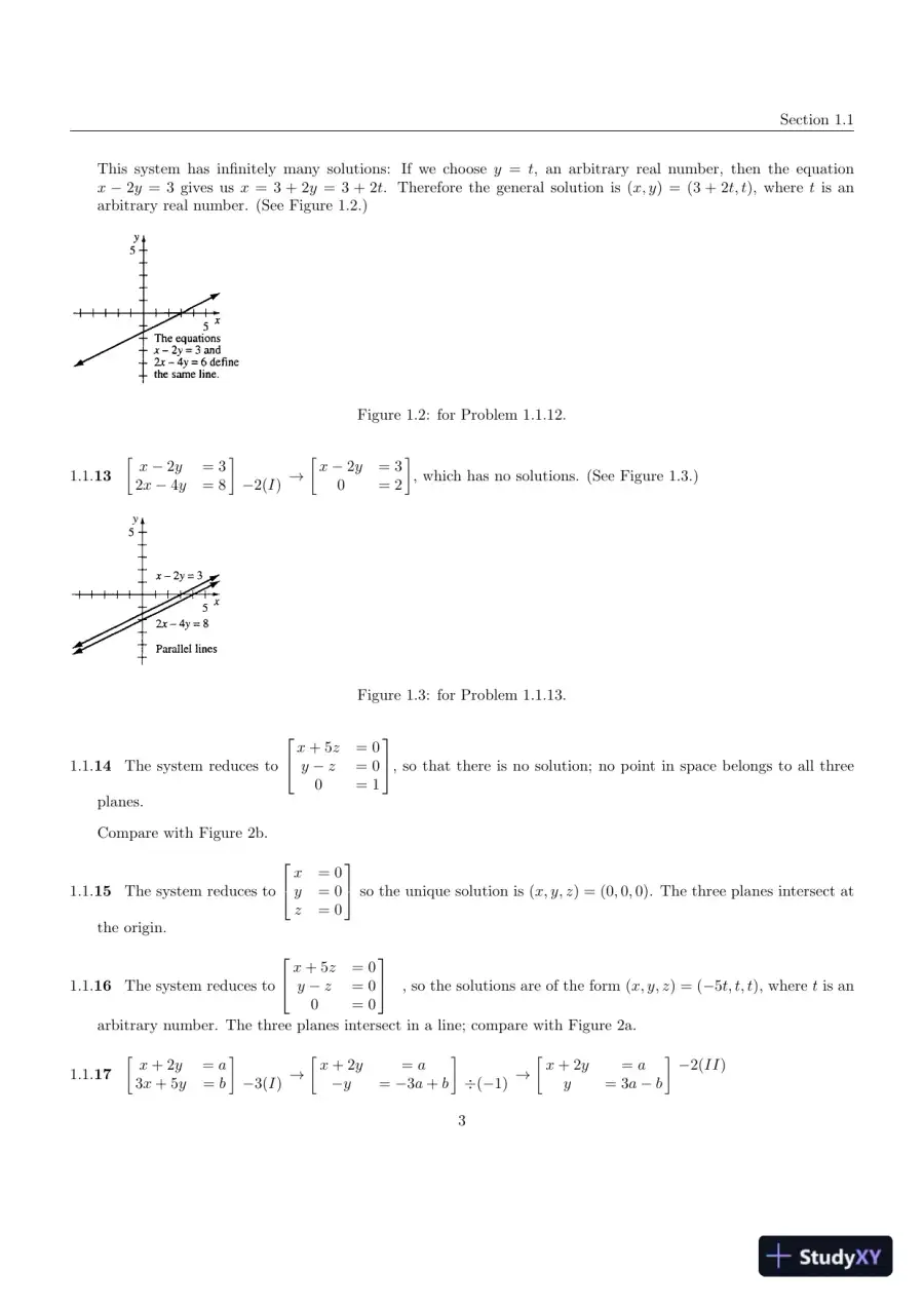 Solution Manual for Linear Algebra with Applications, 5th Edition, page 5