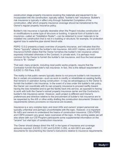 Construction CDT Exam With Answers (175 Solved Questions) - Page 11 preview image