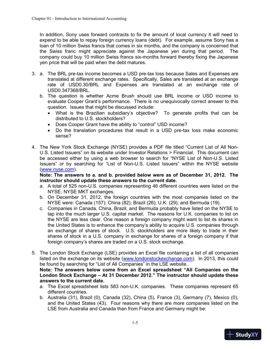 Solution Manual For International Accounting, 4th Edition, page 6