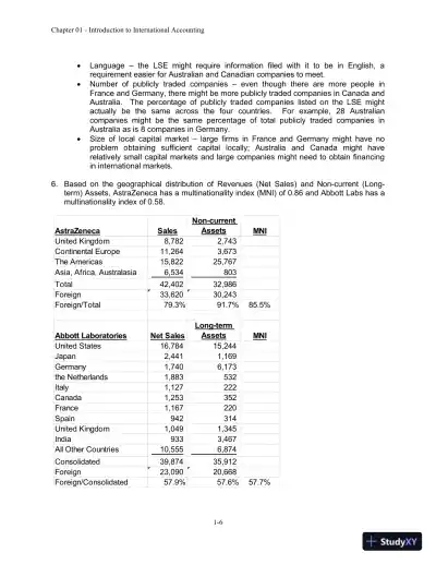 Solution Manual For International Accounting, 4th Edition - Page 7 preview image