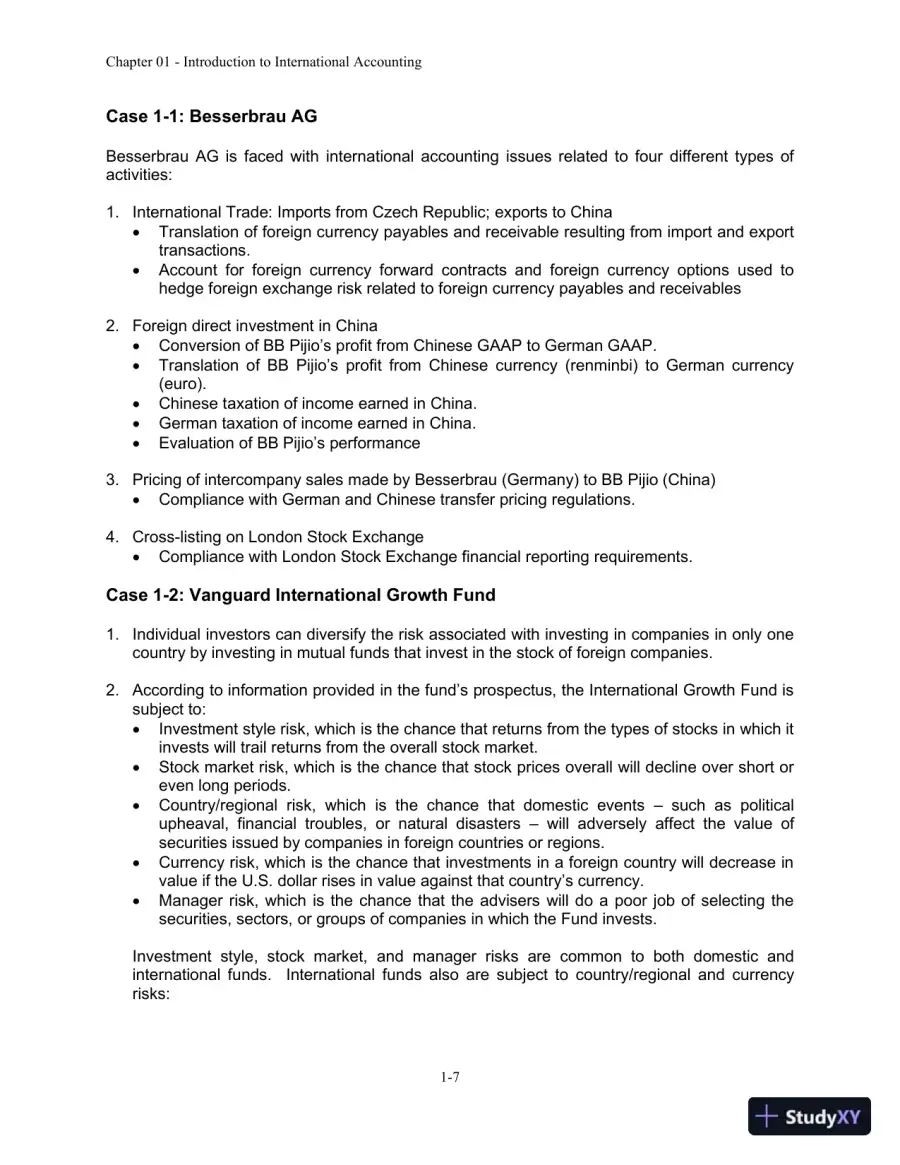Solution Manual For International Accounting, 4th Edition, page 8