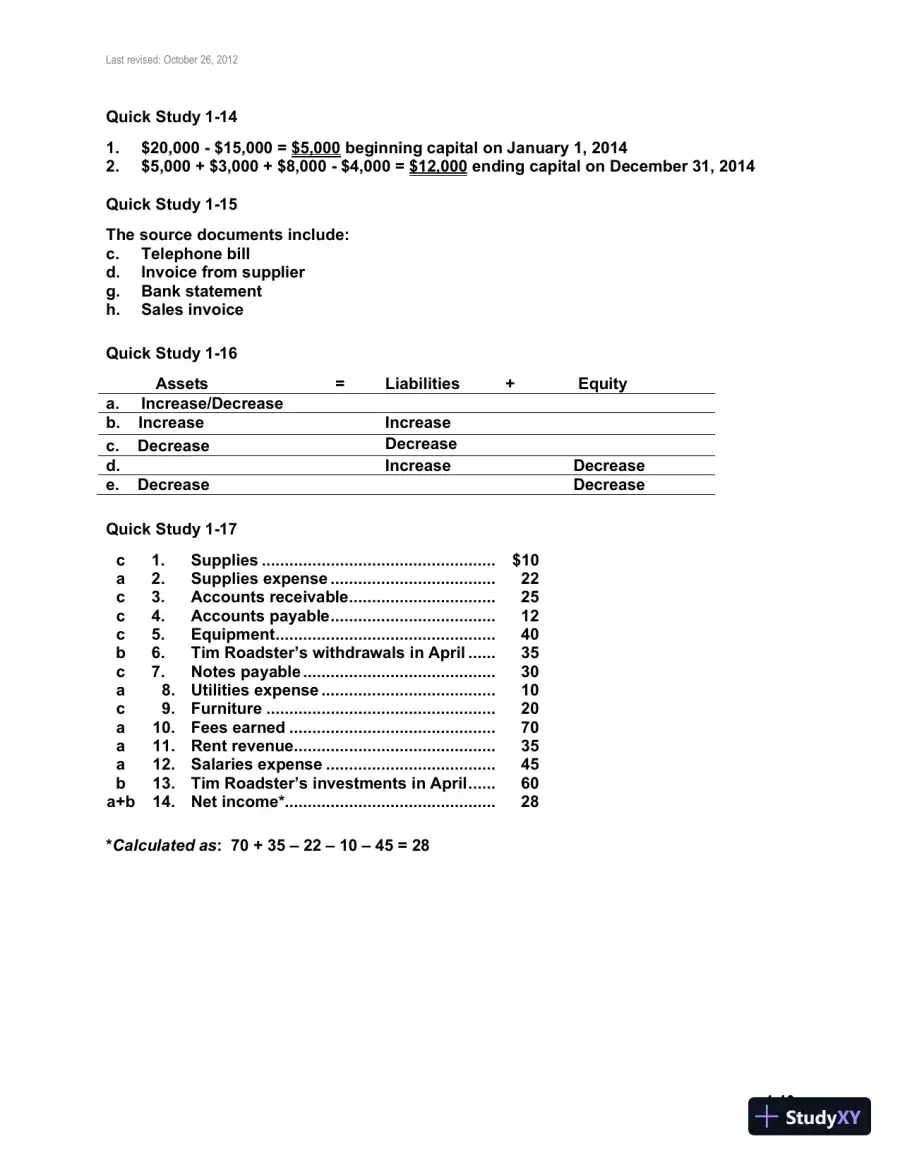 Fundamental Accounting Principles, Volume 1, 14th Canadian Edition Solution Manual, page 11