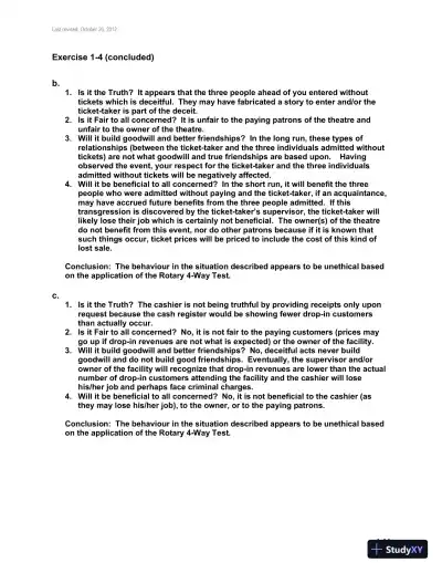 Fundamental Accounting Principles, Volume 1, 14th Canadian Edition Solution Manual - Page 15 preview image